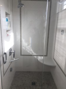 Wallingford master bathroom steam shower